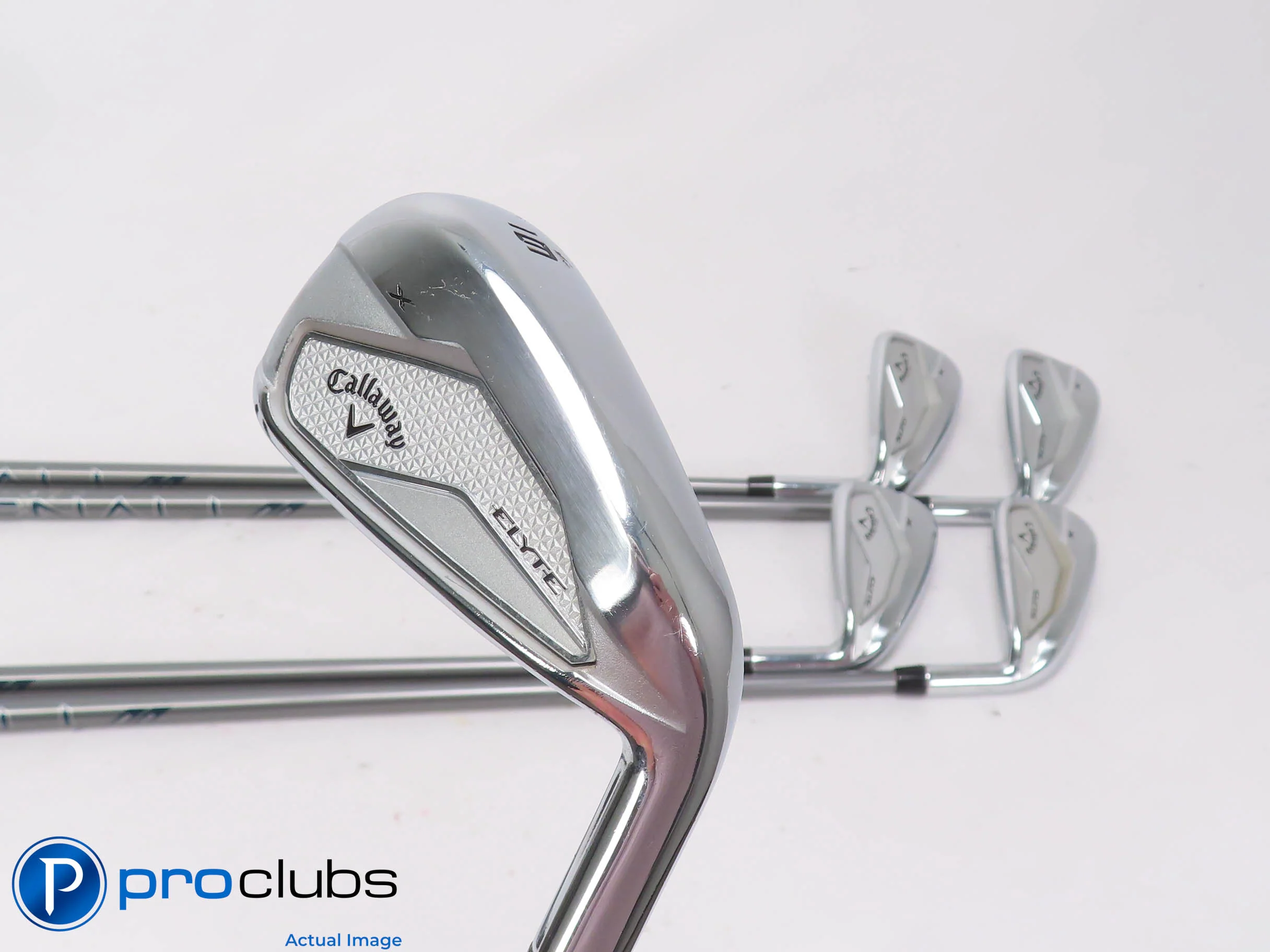 Nice Callaway ELYTE X 6-PW Iron Set - Denali 55g Senior Flex Graph +1/2" 512914