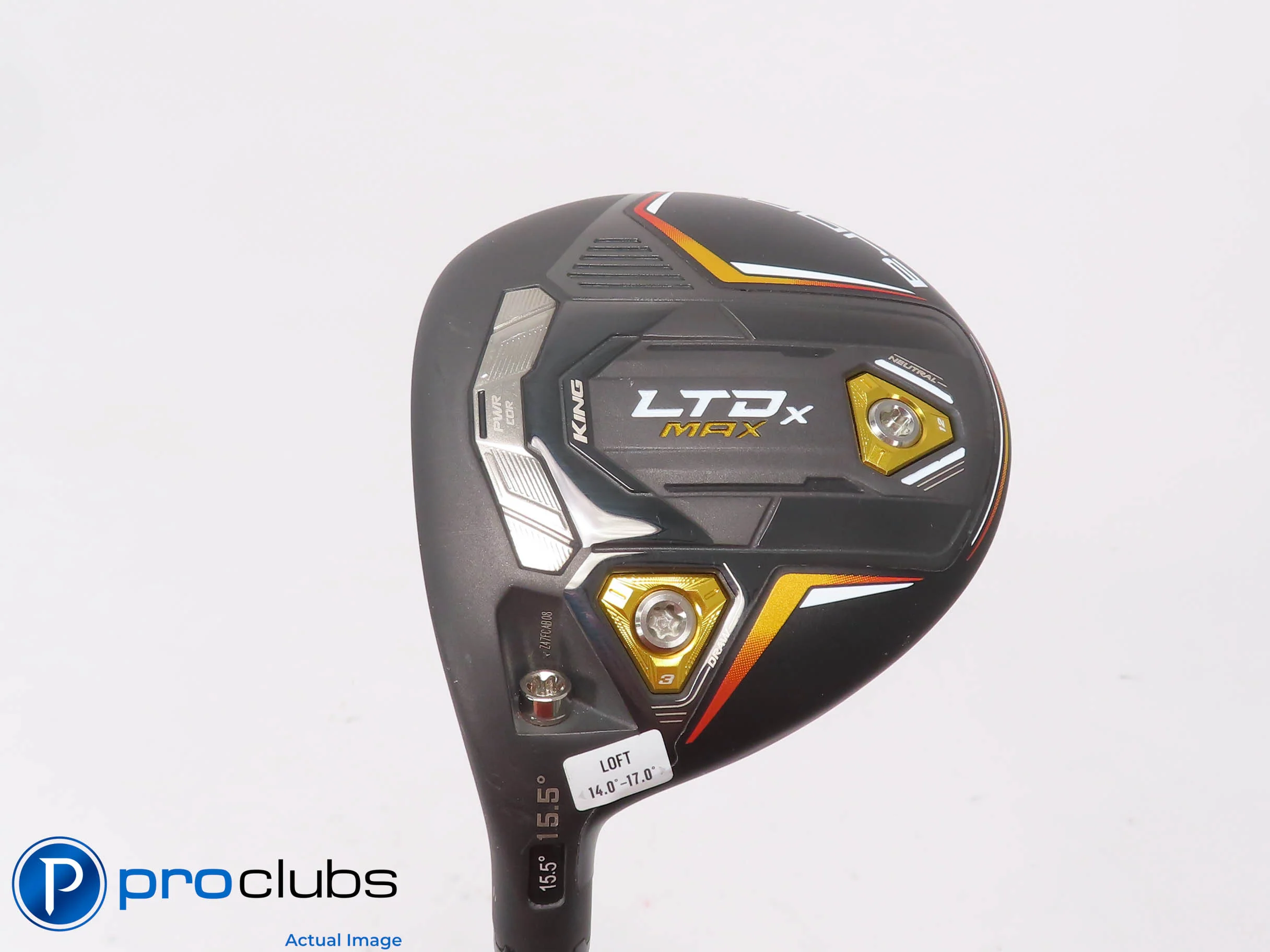 Left Handed Cobra King LTDx MAX 15.5* 3 Wood HZRDUS Black 75g Stiff Flex 513717