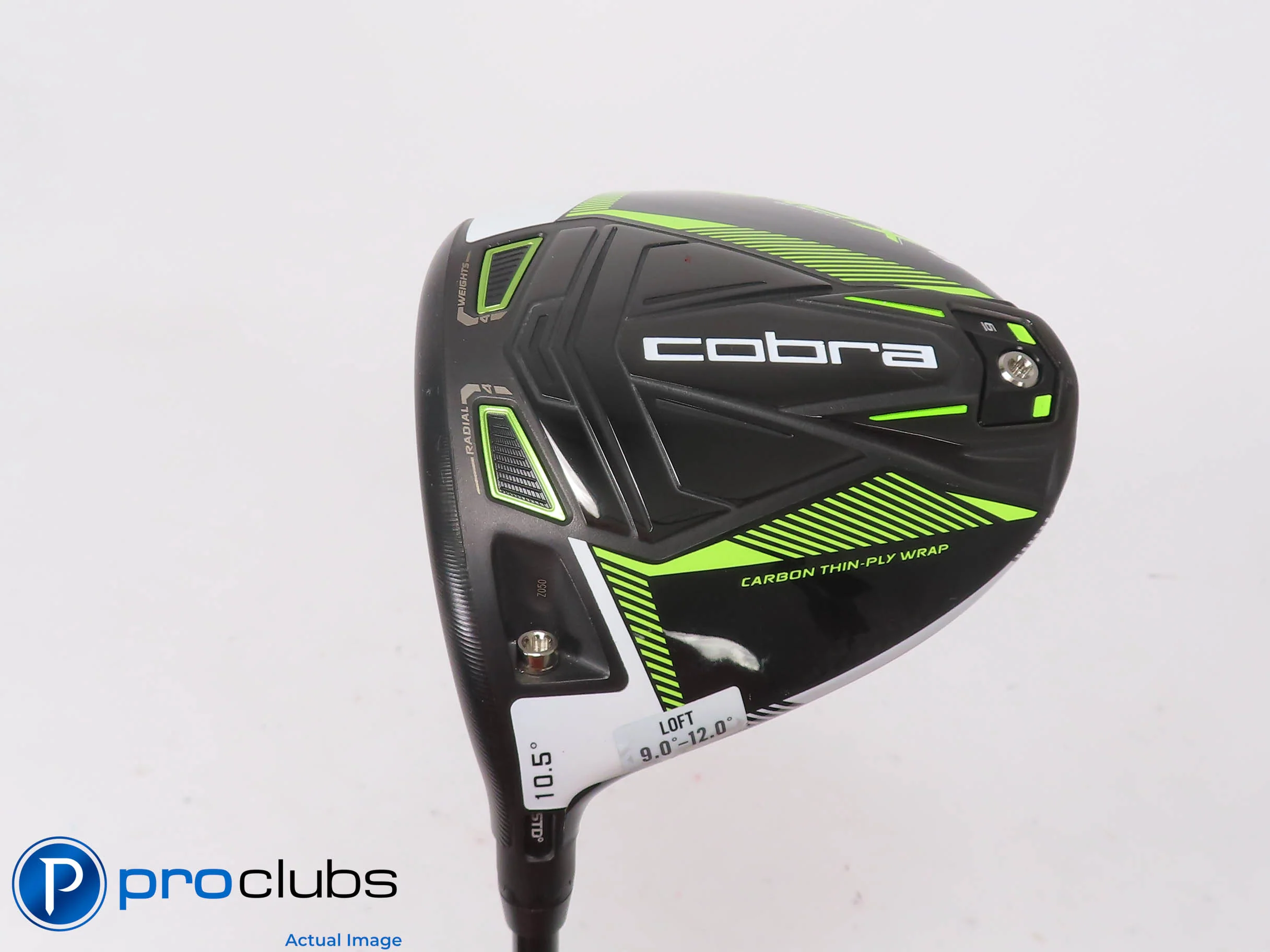 Left Handed Cobra Radspeed XB 10.5* Driver - Mitsubishi Kai'li Regular - 513734