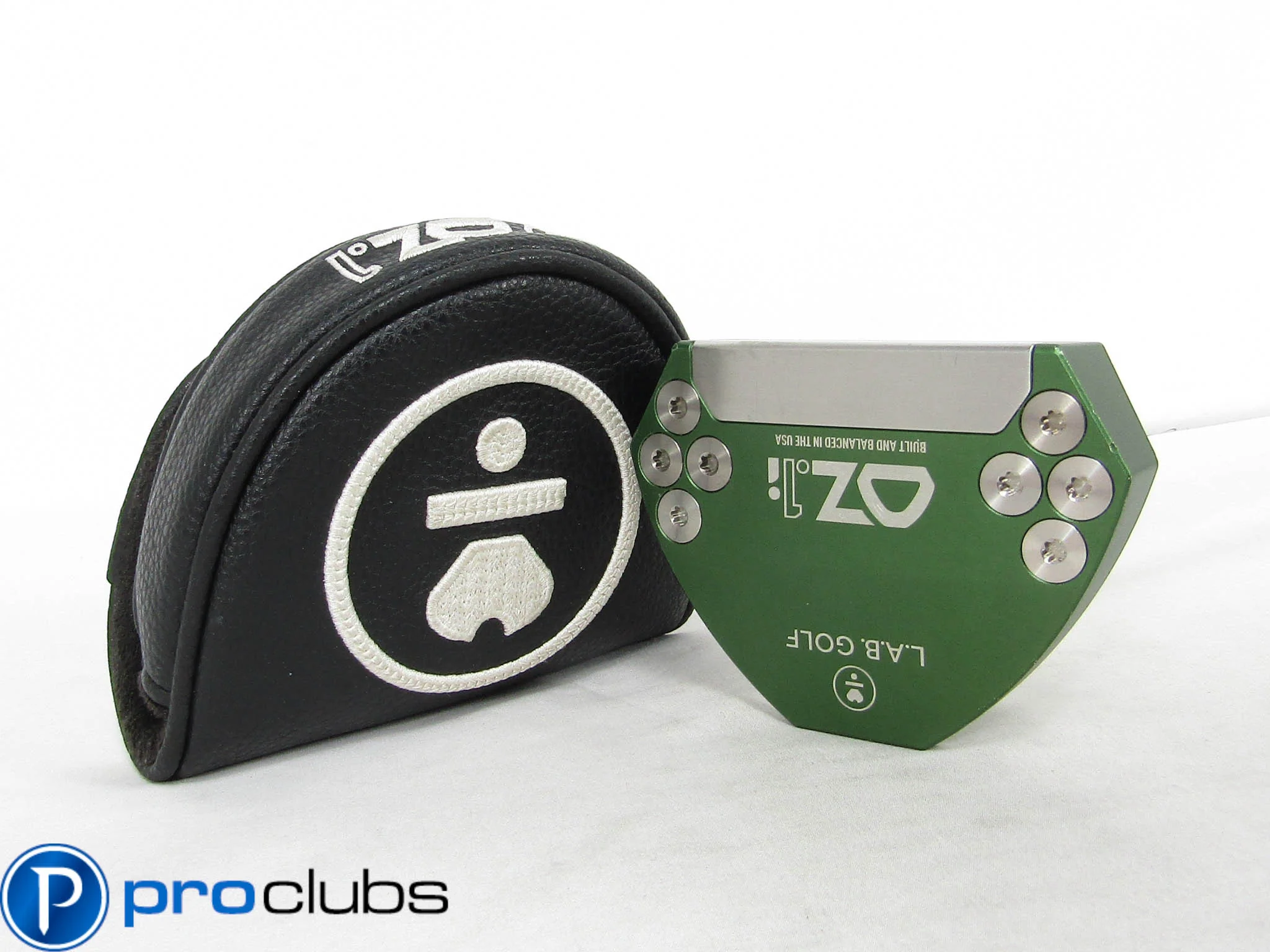LAB GOLF OZ.1i GREEN (70* LIE) PUTTER ACCRA WHITE SHAFT 34" w/HEADCOVER #510379