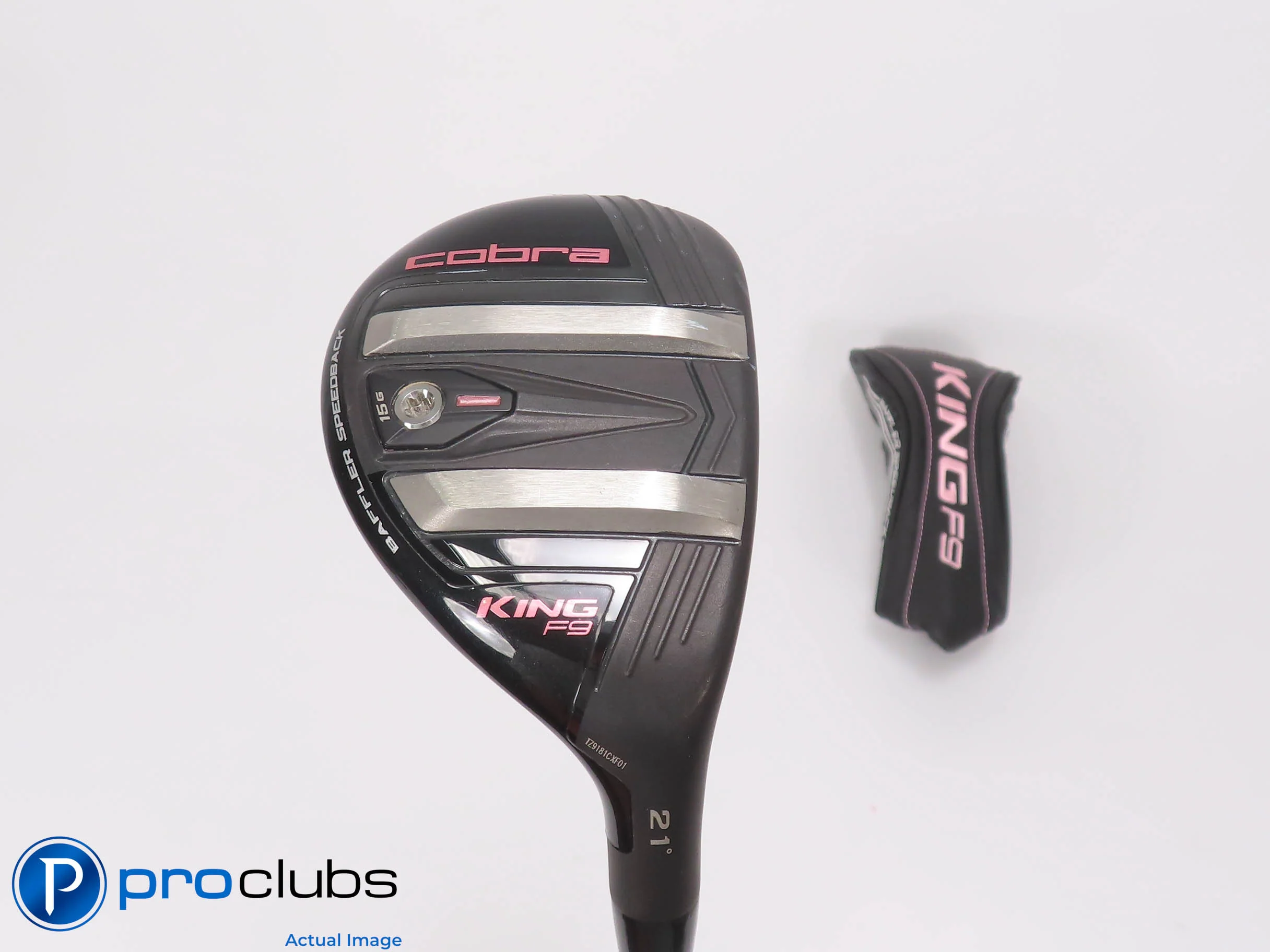 Nice Ladies Cobra KING F9 21* 4 Hybrid w/Cover - Atmos 60 Ladies Flex 510200
