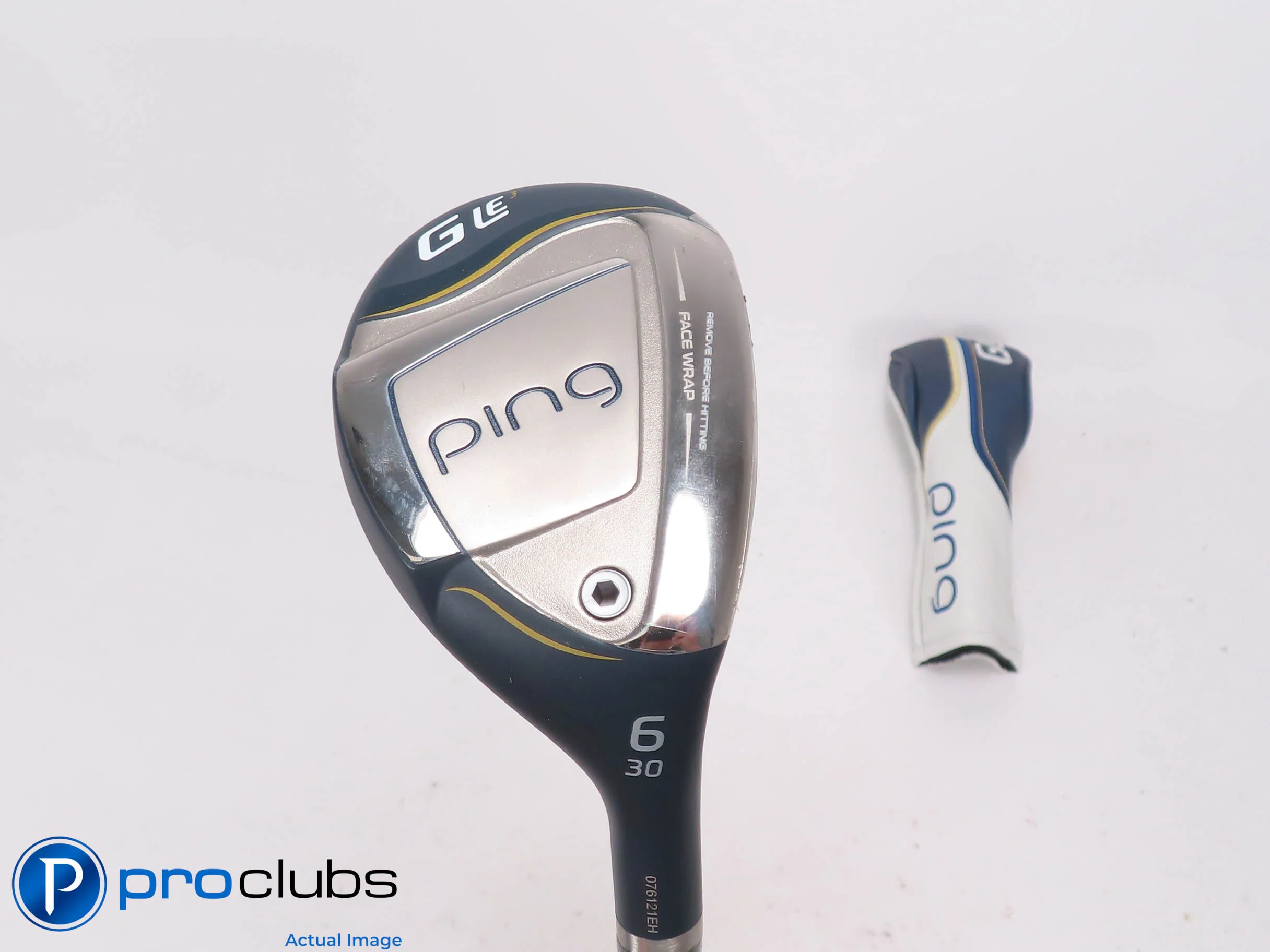 Nice Ladies Ping GLE3 30* 6 Hybrid w/Cover - ULT 250 Ladies Flex 509557