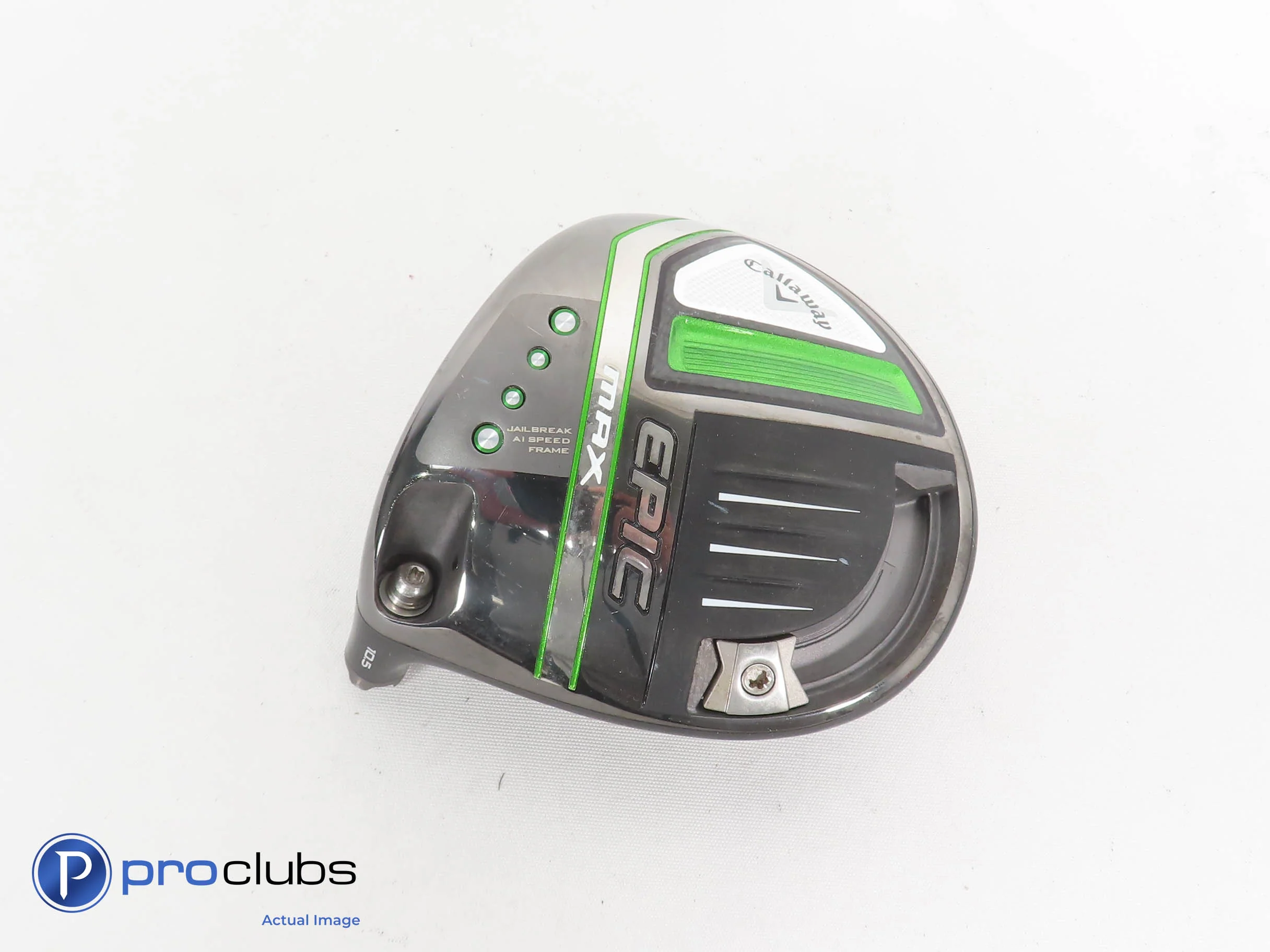 Left Handed Callaway 21' Epic MAX 10.5* Driver - Head Only - 329192