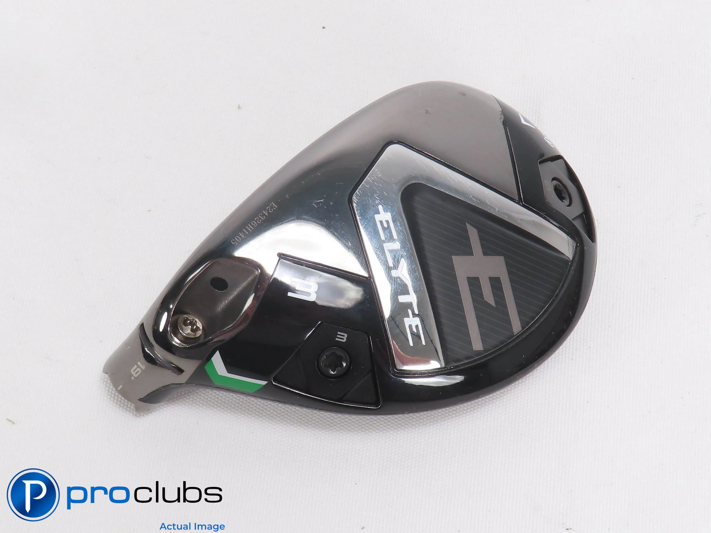 Excellent! Left Handed Callaway ELYTE 19* 3 Hybrid - Head Only - 501239
