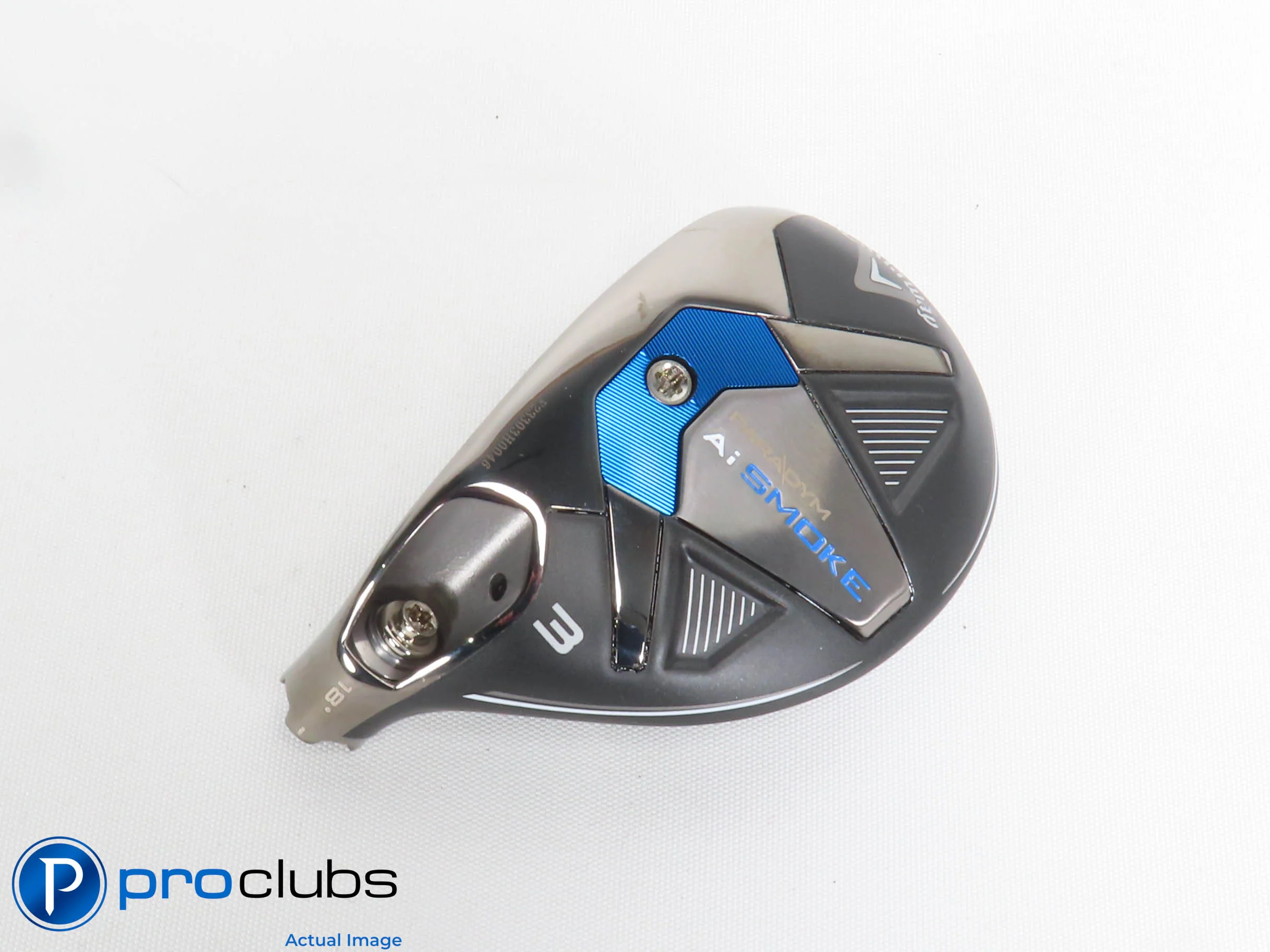 Left Handed Callaway PARADYM Ai Smoke 18* 3 Hybrid - Head Only - L/H - 427160