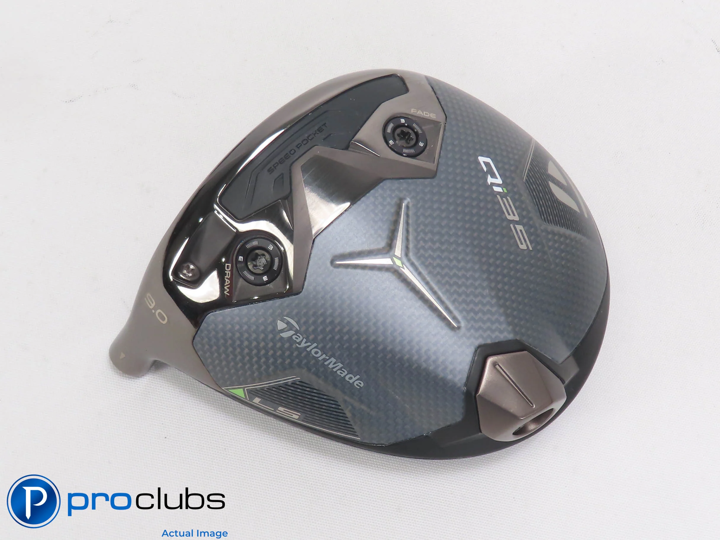 Mint! Left Handed TaylorMade Qi35 LS 9* Driver - Head Only - 501437