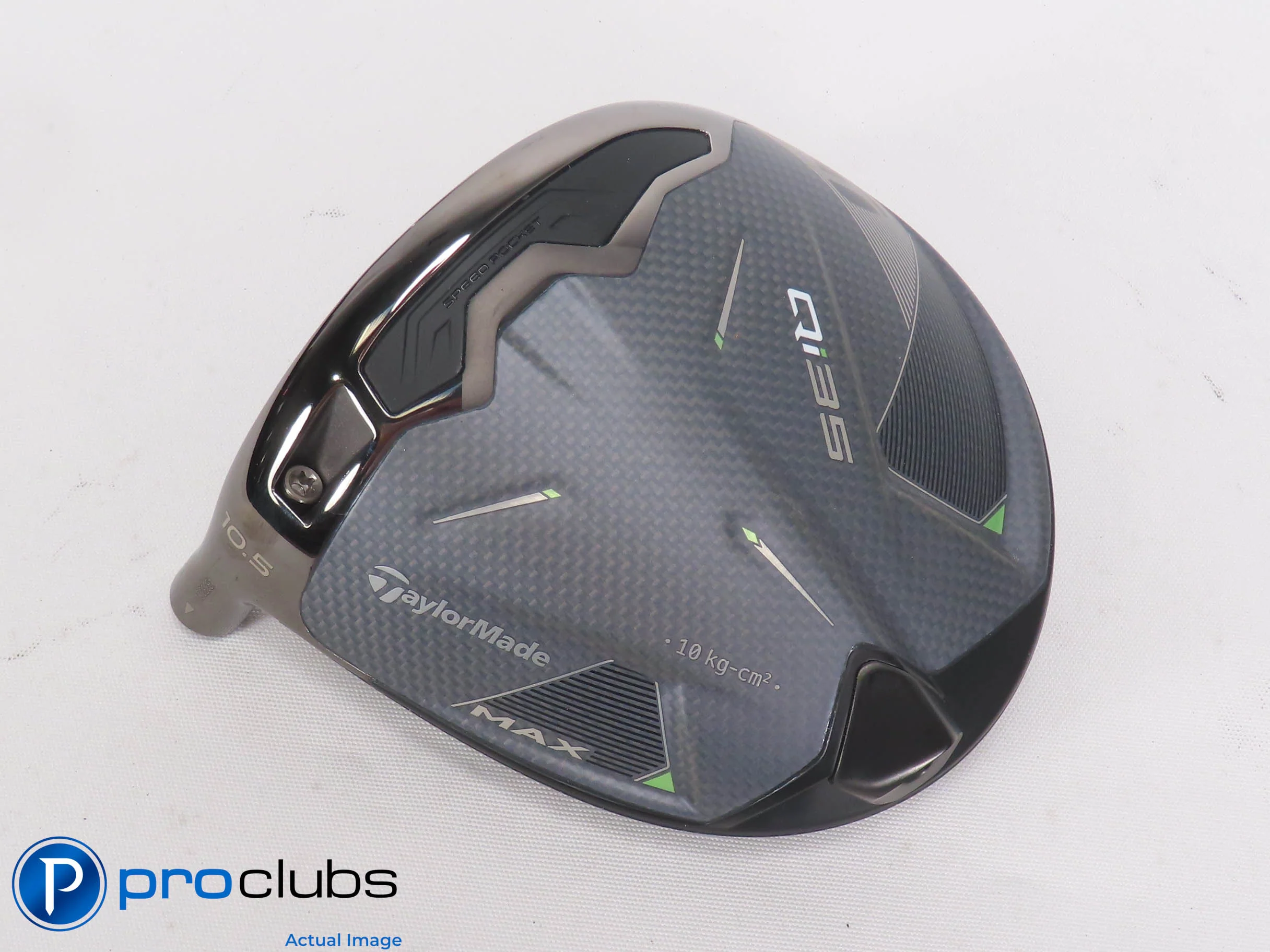 Nice Left Handed TaylorMade Qi35 MAX 10.5* Driver - Head Only - 501377