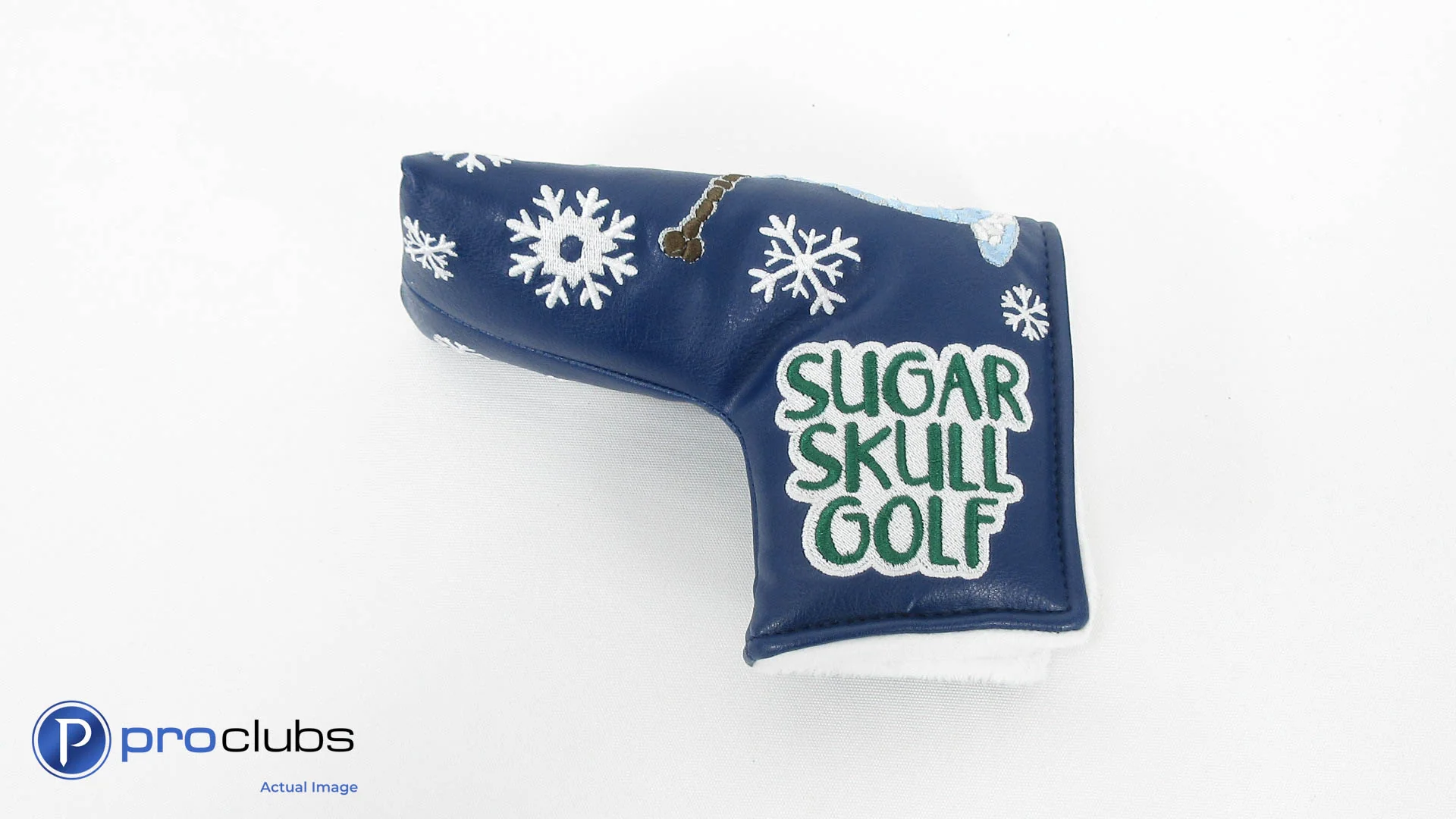 Limited Release! Sugar Skull Golf "Snowman" Blade Putter Headcover - 328149 - Image 2