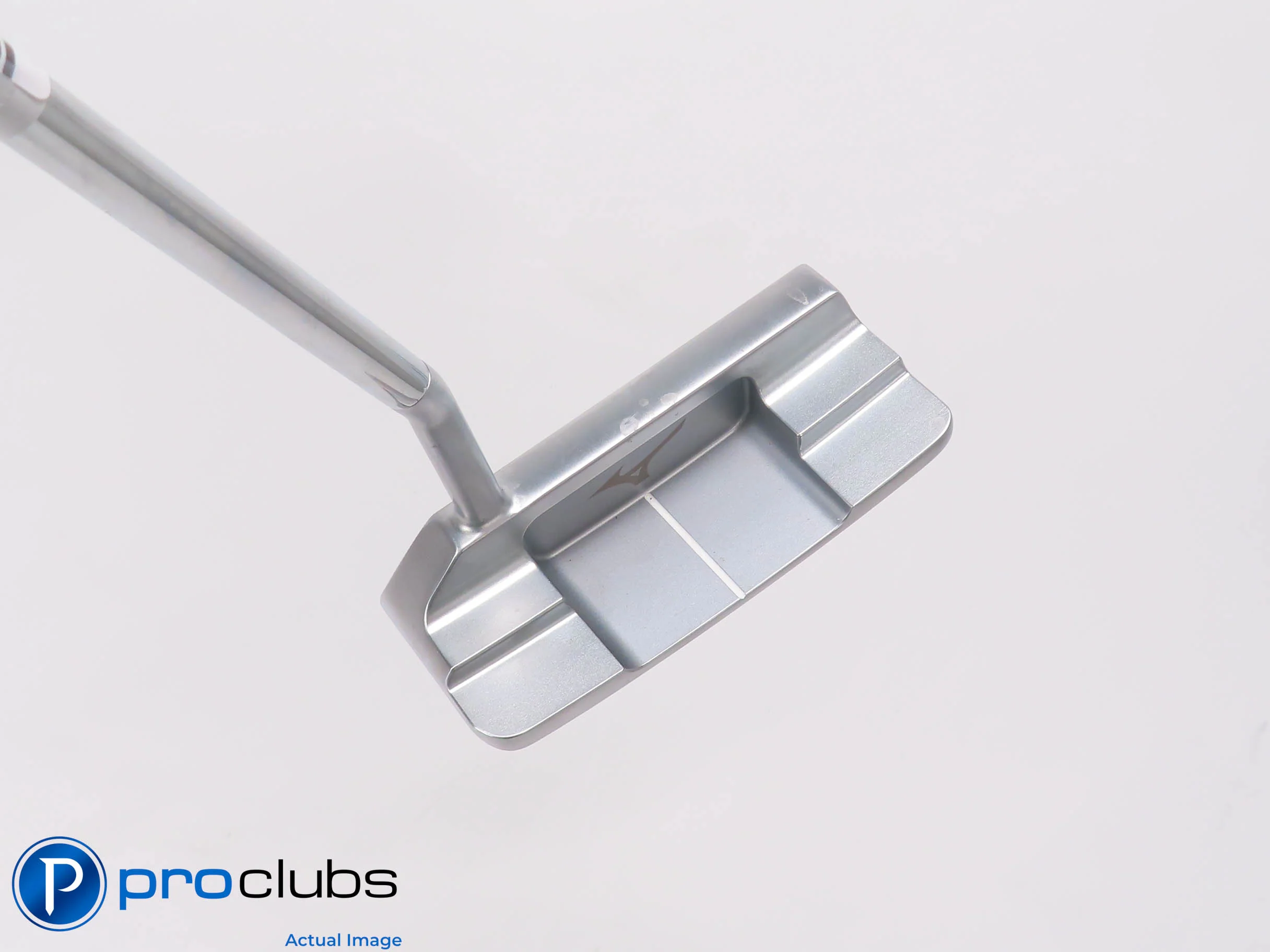 Nice Mizuno M-Craft IV Milled Forged White Satin 35" Putter 513189 - Image 3