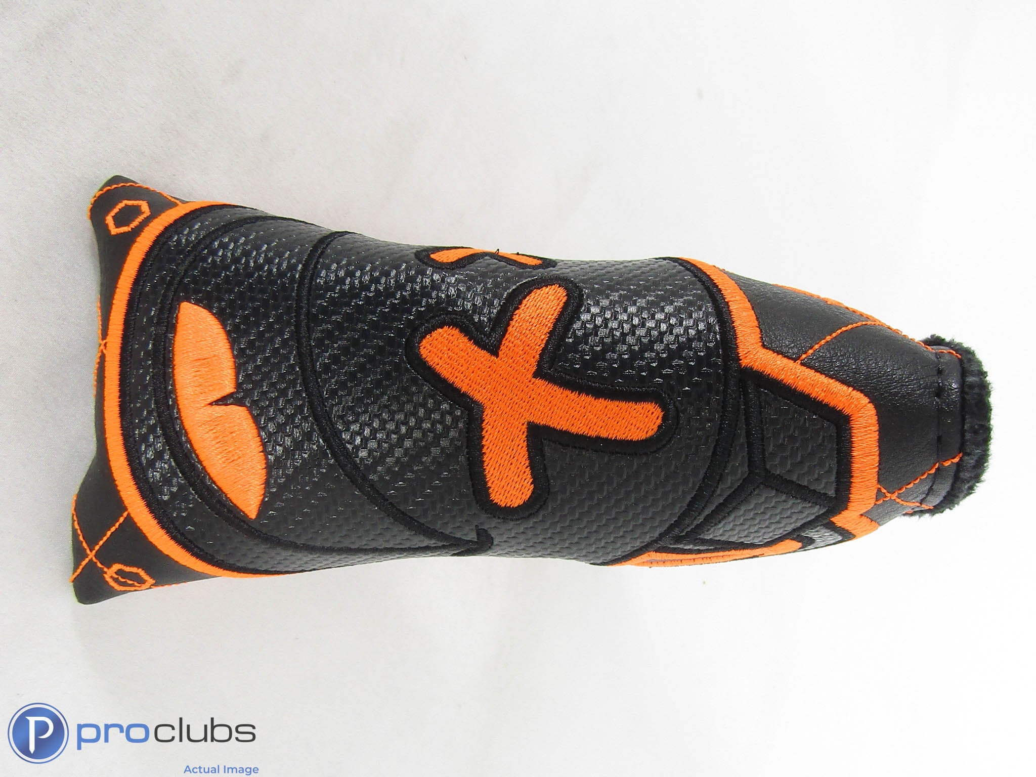 New! Bettinardi Black/Orange Stars Betti Bomb Blade Putter Headcover - 511590 - Image 3