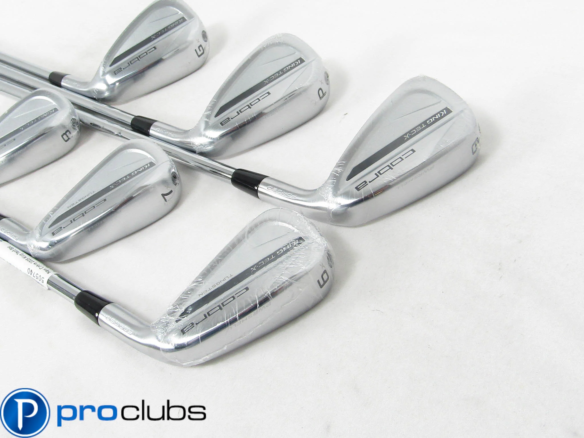 NEW COBRA '2025 KING TEC-X FORGED IRONS 6-PW,GW STEEL STIFF FLEX (+1") #505740 - Image 2