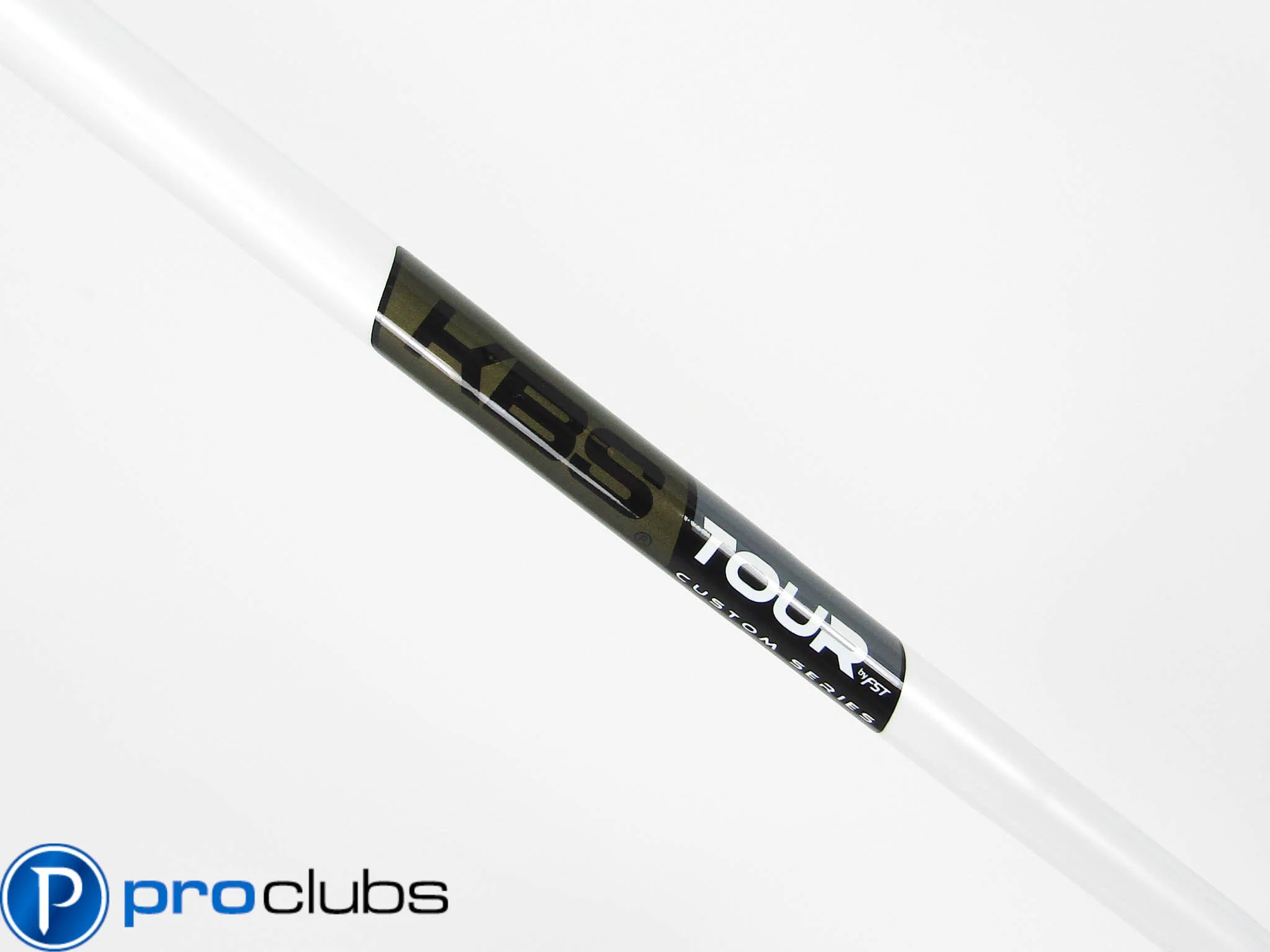 NEW KBS TOUR CUSTOM SERIES (WHITE PEARL / BROWN) 120 STIFF FLEX WEDGE SHAFT