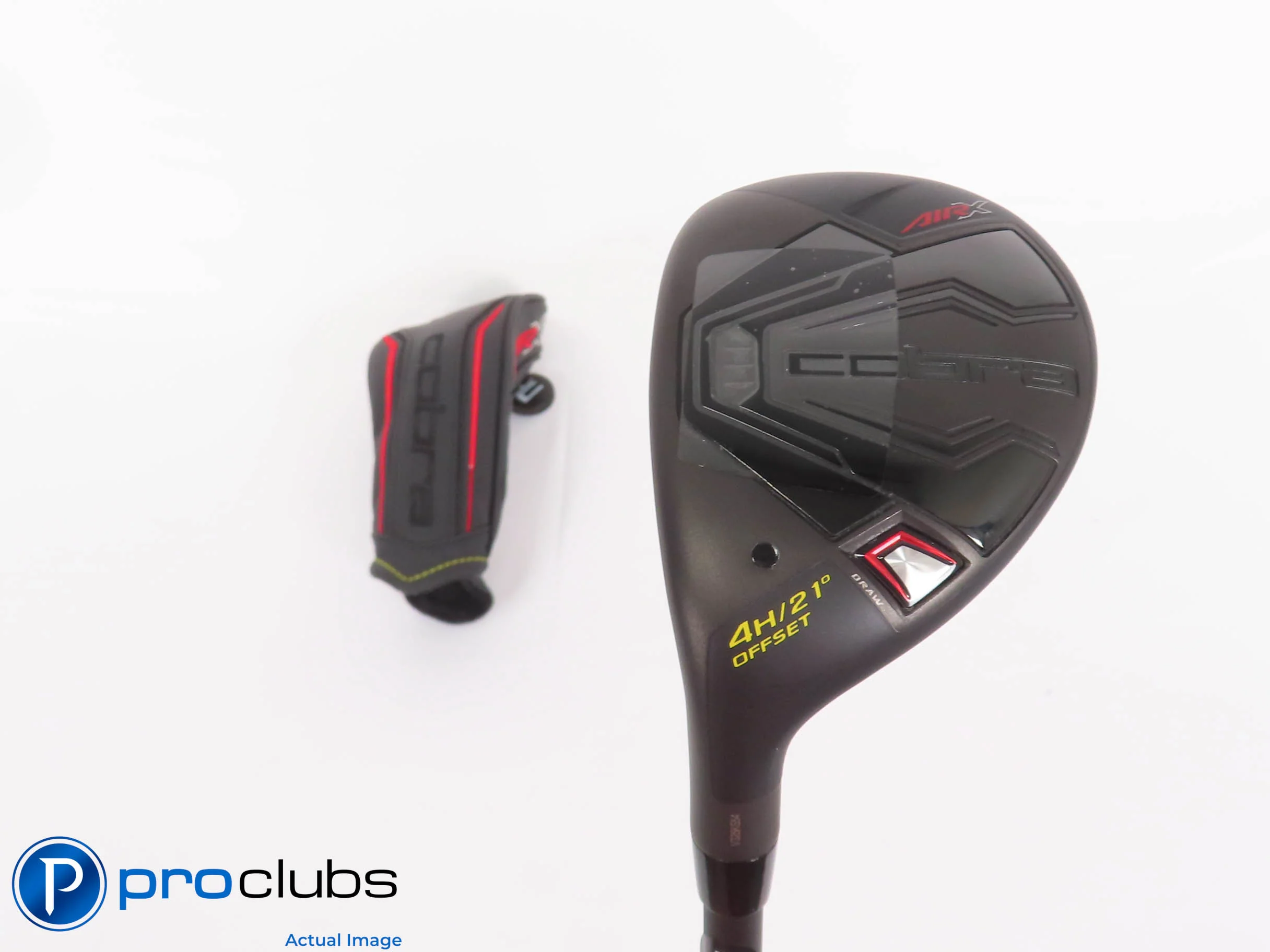 New! Left Handed Cobra AIR-X2 Offset 21* 4 Hybrid - Ultralite Regular - 440770