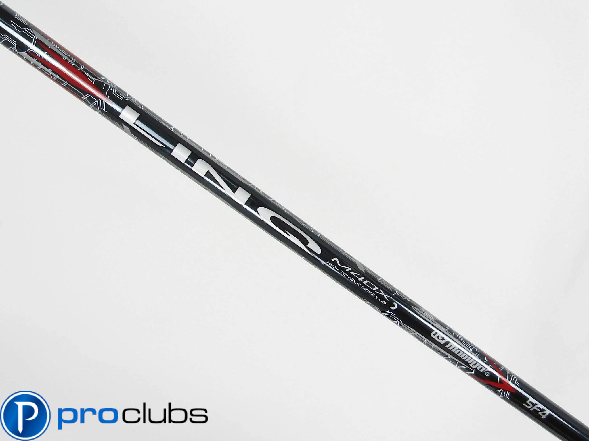 NEW UST MAMIYA LIN-Q RED M40X 5 F4 STIFF FLEX 5 WOOD SHAFT Cobra Adapter #508386