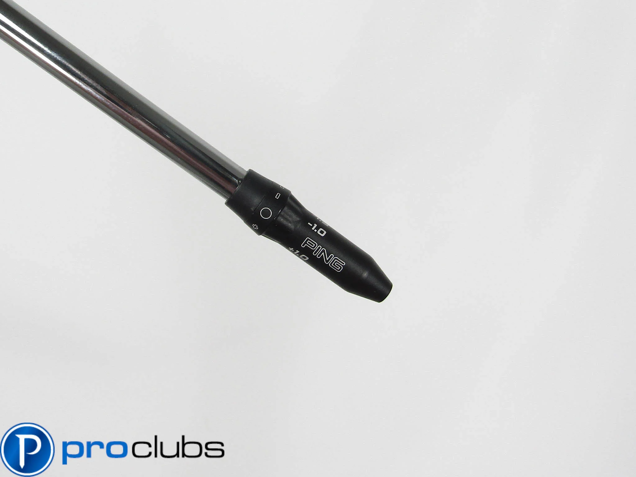 NEW MITSUBISHI BASSARA TB 53 STIFF FLEX DRIVER SHAFT w/ Ping Adapter 450863 - Image 4
