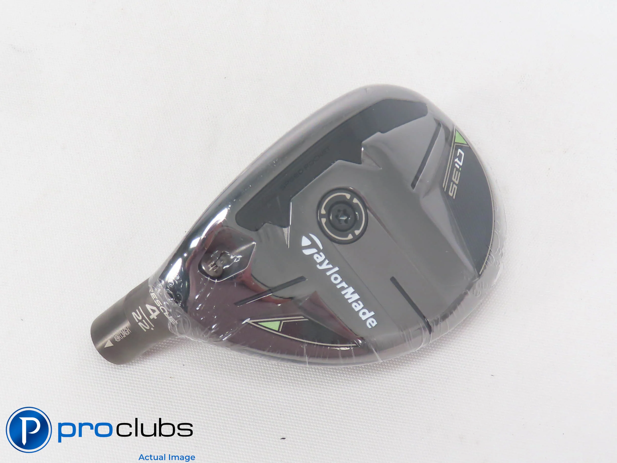 New! Left Handed TaylorMade Qi35 22* 4 Hybrid - Head Only - 507261