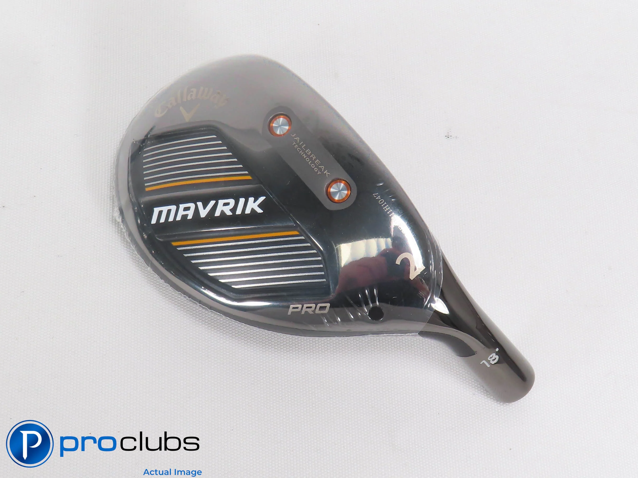 New! Tour Issue Callaway Mavrik Pro 18* 2 Hybrid - Head Only - R/H - 470644