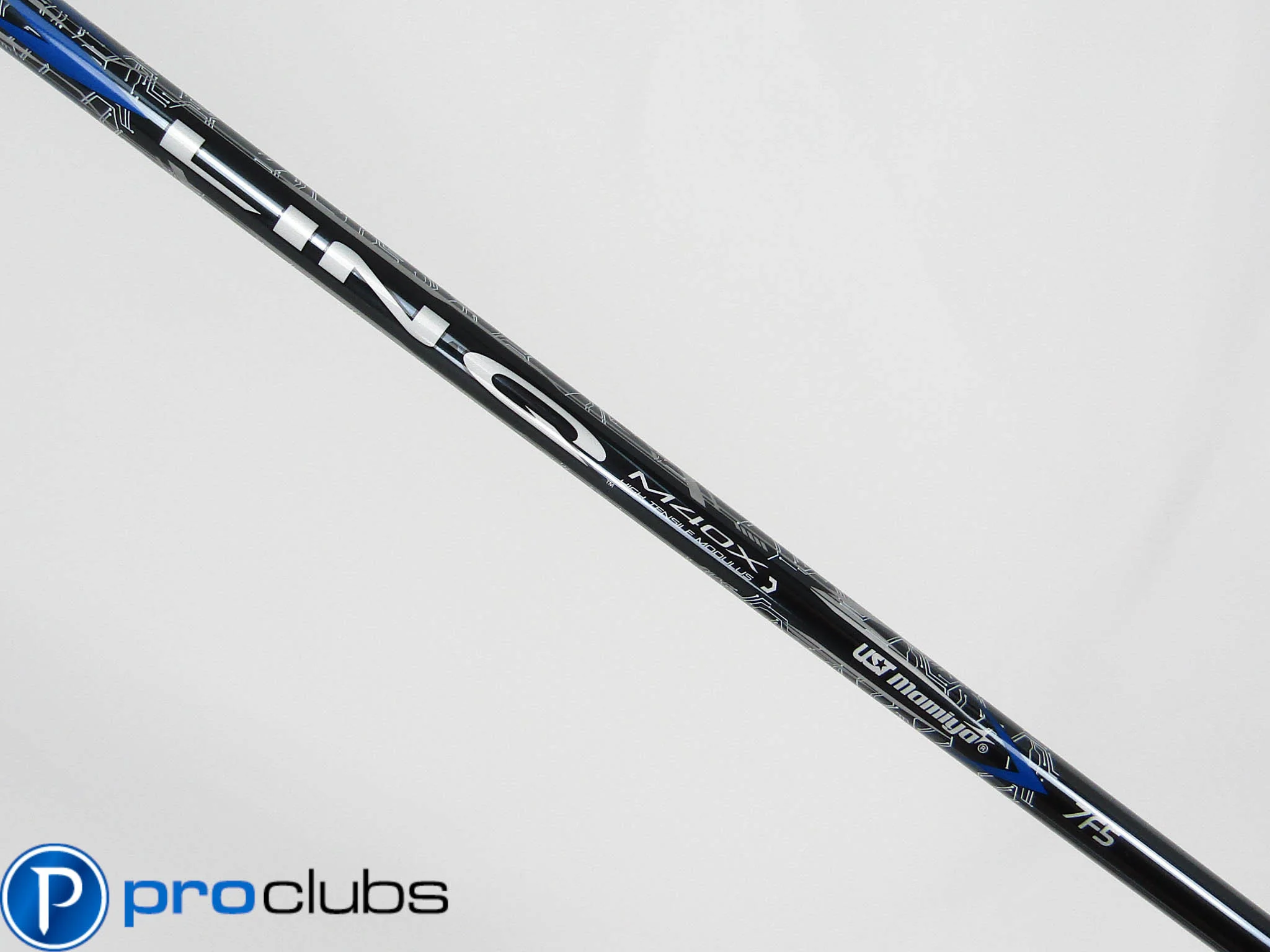 NEW UST MAMIYA LIN-Q BLUE M40X 7 F5 X-FLEX 3 WOOD SHAFT w/ Cobra Adapter #511029