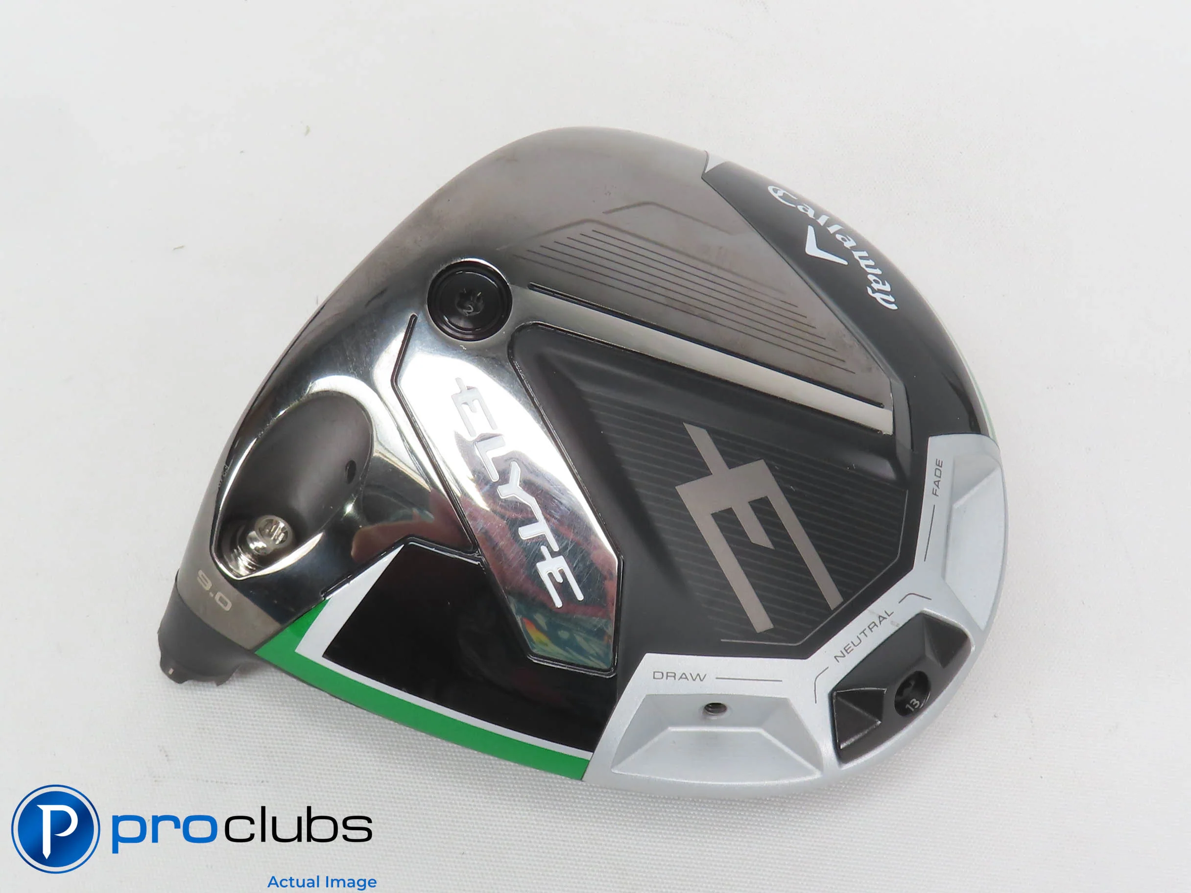 Nice! Left Handed Callaway ELYTE 9* Driver - Head Only - L/H - 472806