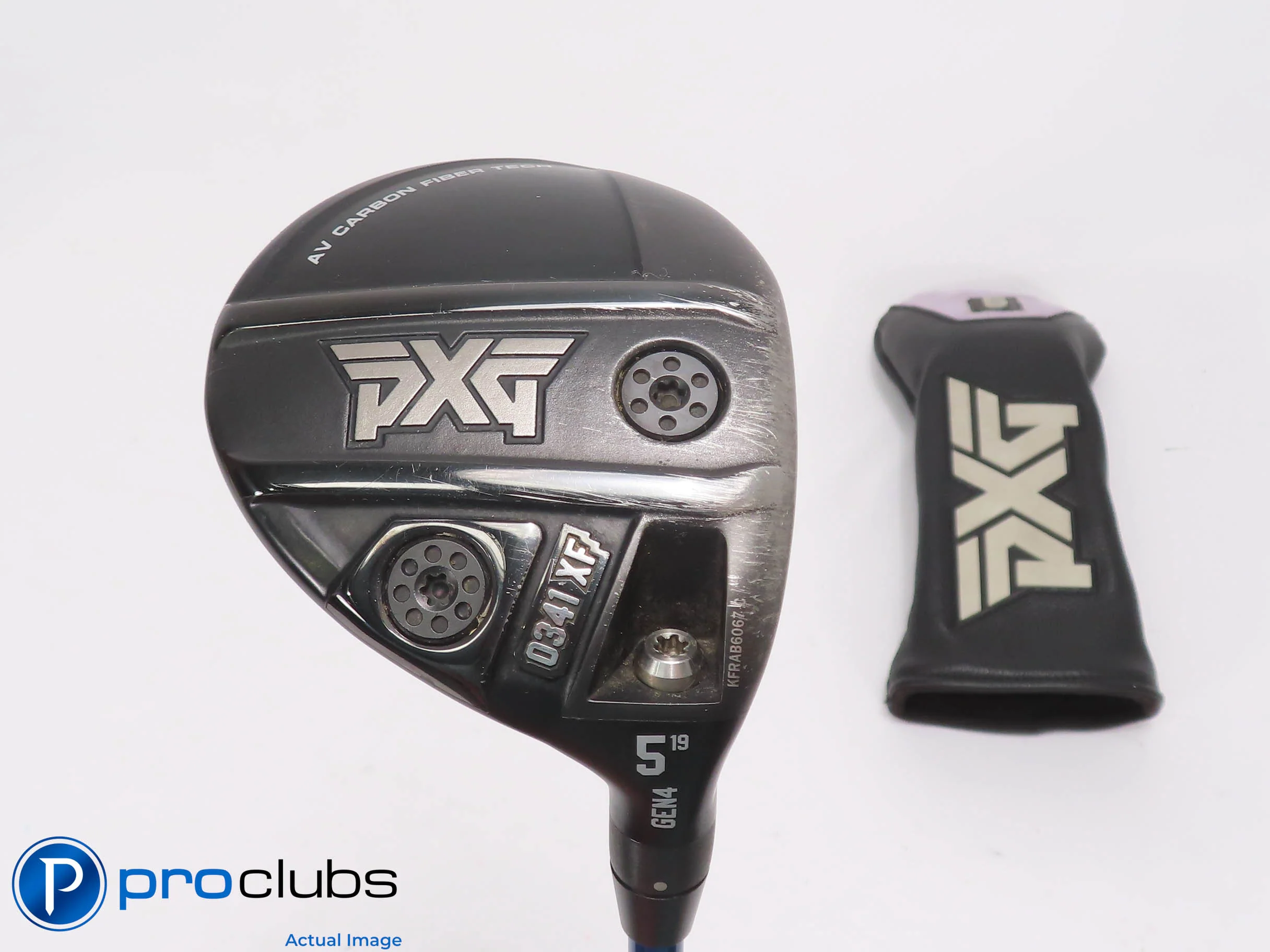 Ladies PXG 0341XF Gen4 19* 5 Wood w/HC - Even Flow Riptide CB 40g Ladies #511005