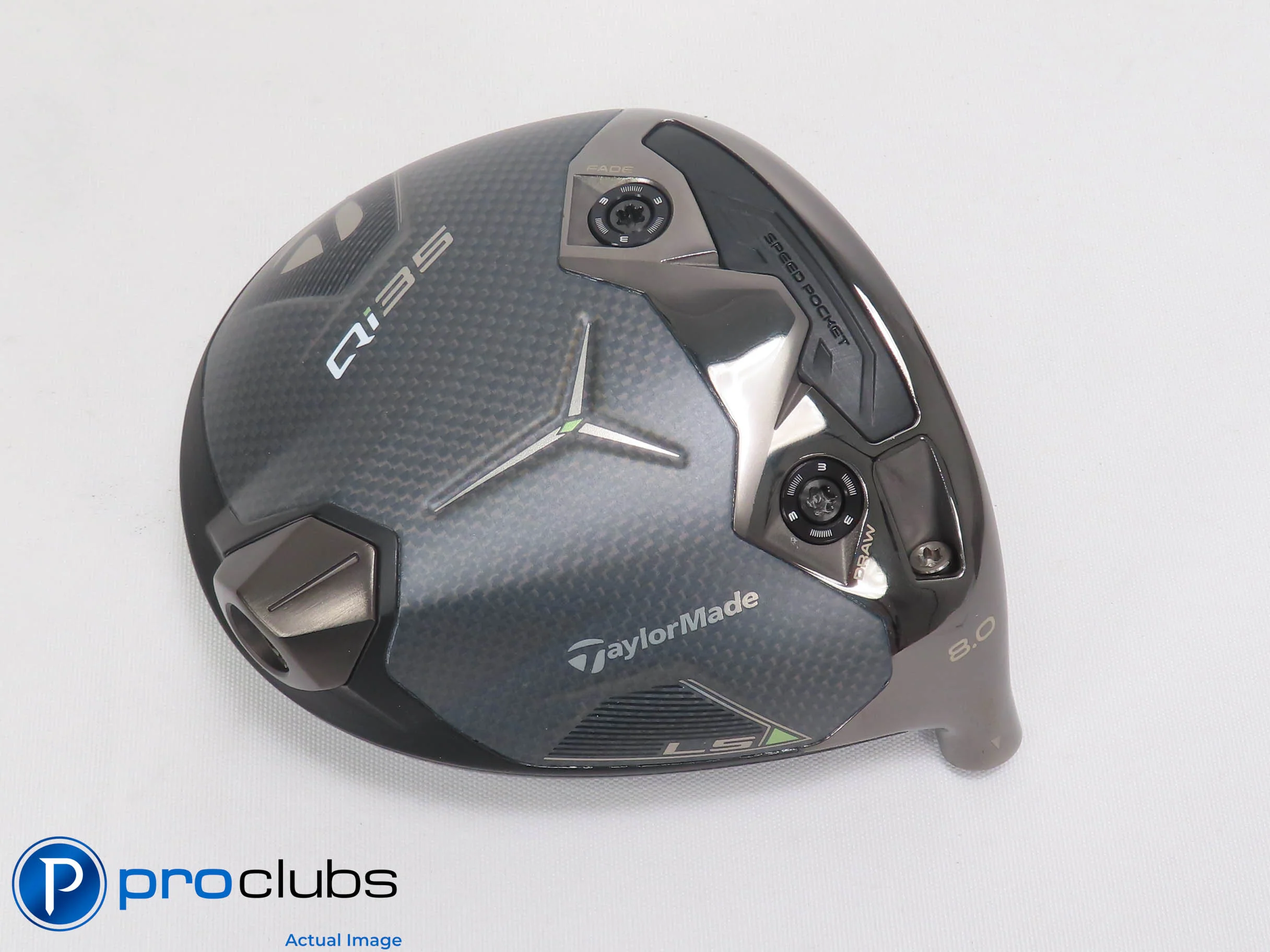 Nice TaylorMade Qi35 LS 8* Driver - Head Only - 501445