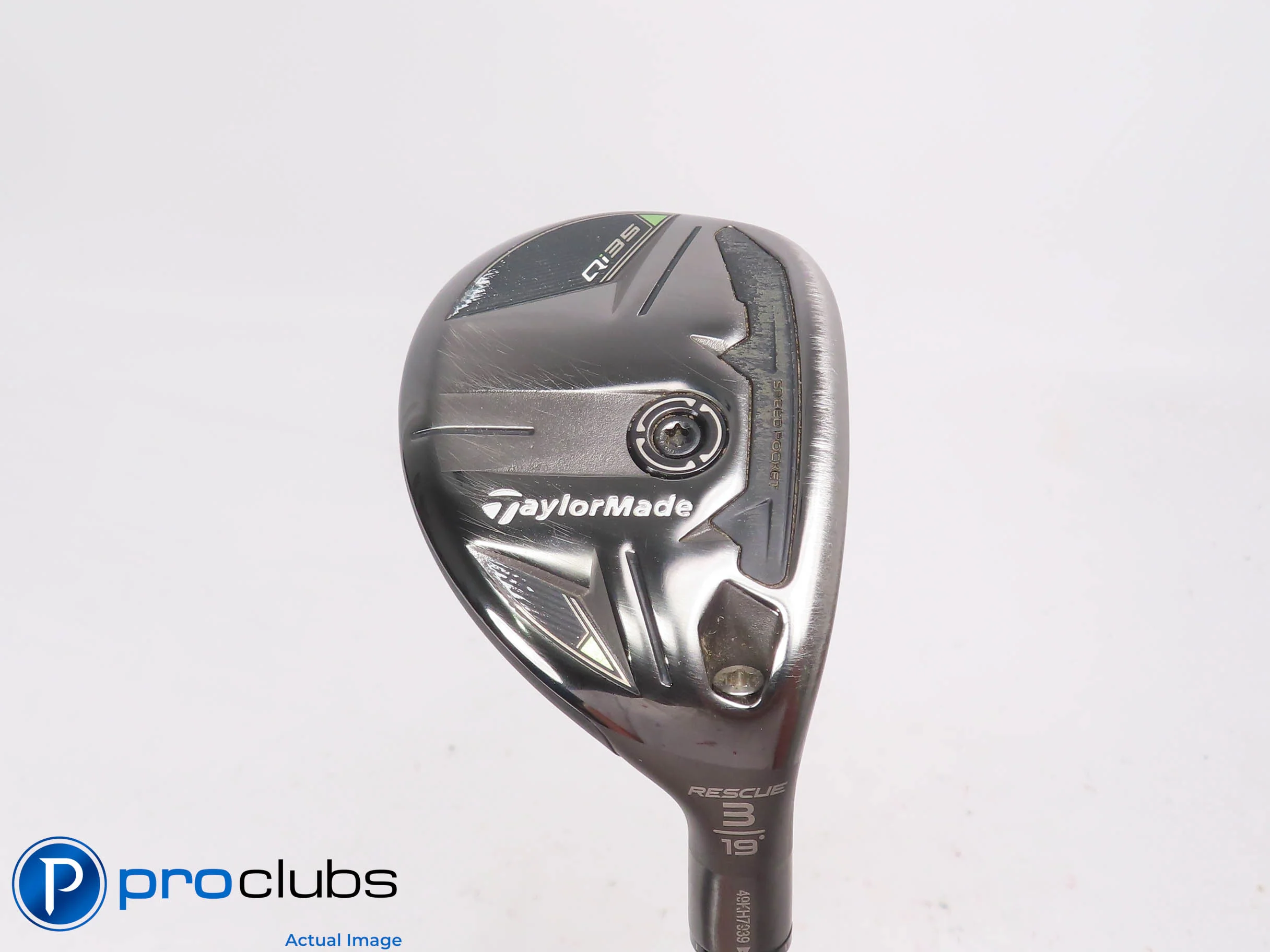 TaylorMade Qi35 19* 3 Hybrid - Fujikura Ventus 7-S Stiff Flex - 509234