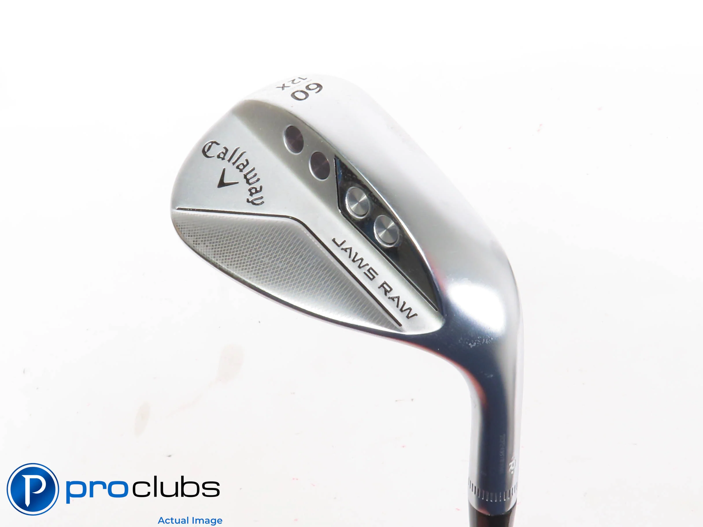 Tour Issue! Callaway JAWS RAW 60*(12*) Wedge X-Grind - 950GH Regular - 433975