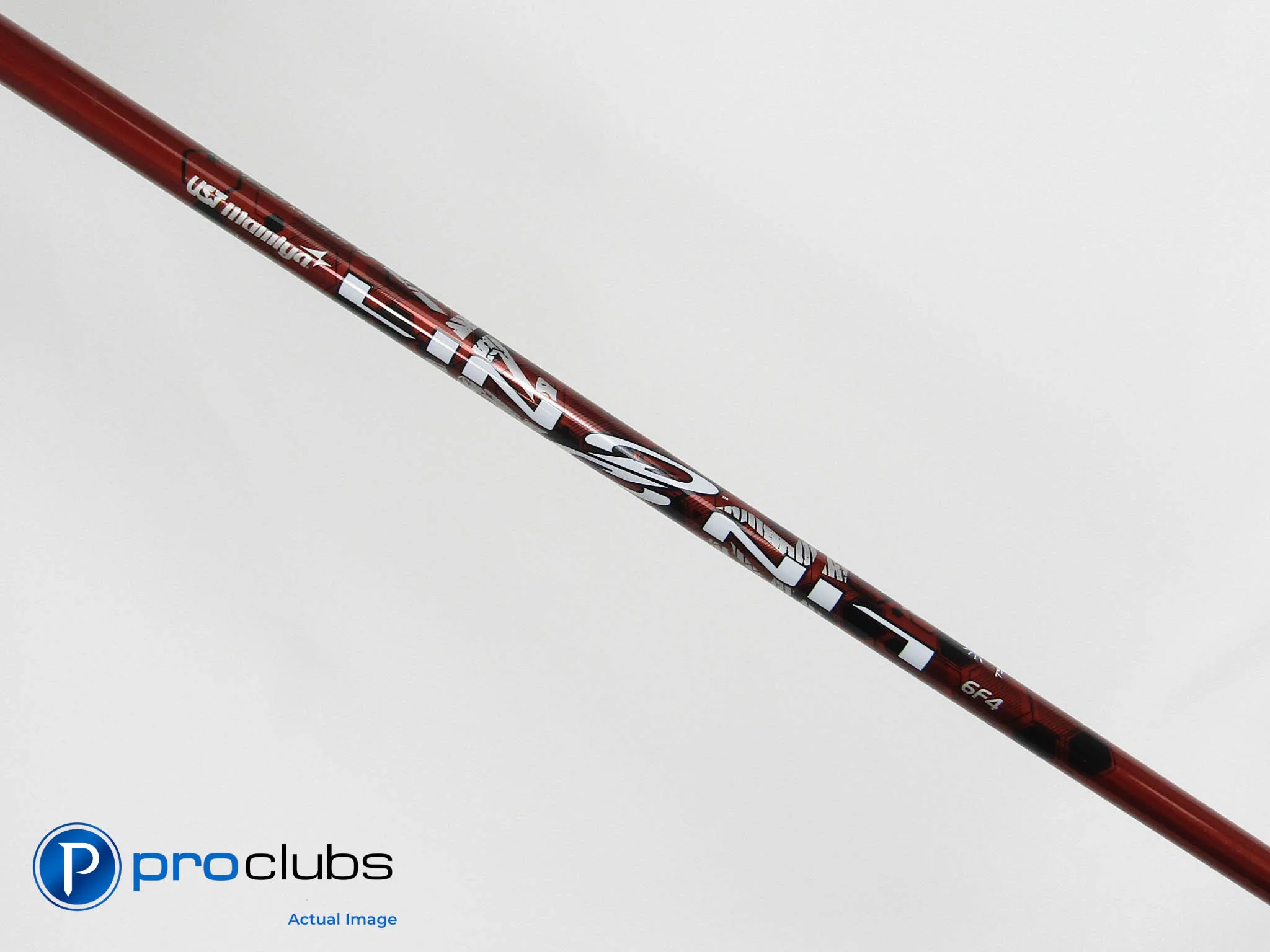 UST LIN-Q M40X TSPX Red 6F4 Stiff 43.5" Driver Shaft w/ TaylorMade Tip #510018