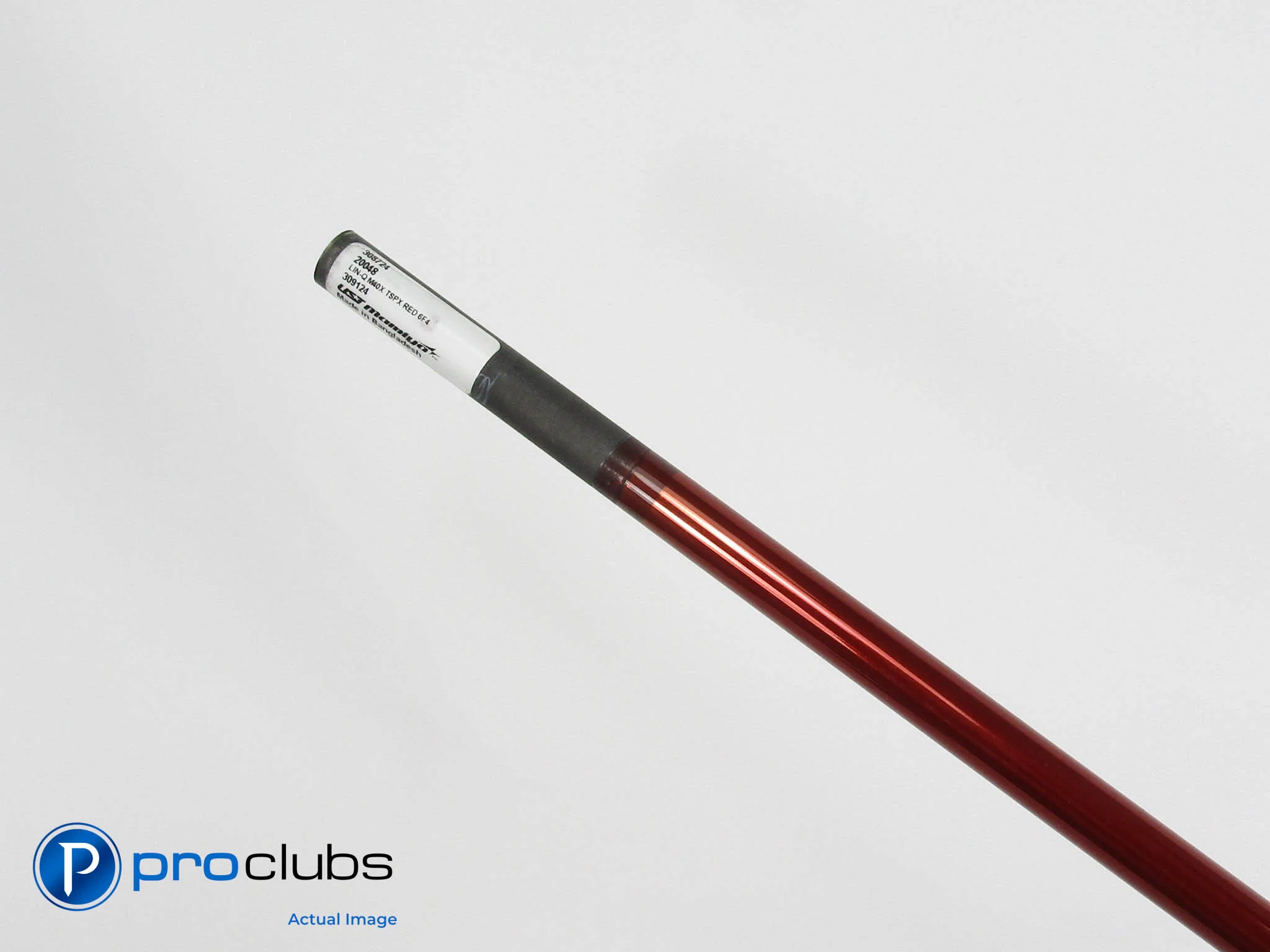UST LIN-Q M40X TSPX Red 6F4 Stiff 43.5" Driver Shaft w/ Titleist Tip #510033 - Image 2